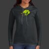 Ladies 100% Ring Spun Cotton Long Sleeve Hooded T Shirt Thumbnail