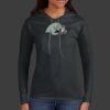 Ladies 100% Ring Spun Cotton Long Sleeve Hooded T Shirt Thumbnail
