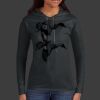 Ladies 100% Ring Spun Cotton Long Sleeve Hooded T Shirt Thumbnail