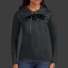Ladies 100% Ring Spun Cotton Long Sleeve Hooded T Shirt Thumbnail