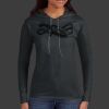 Ladies 100% Ring Spun Cotton Long Sleeve Hooded T Shirt Thumbnail