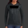 Ladies 100% Ring Spun Cotton Long Sleeve Hooded T Shirt Thumbnail
