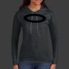 Ladies 100% Ring Spun Cotton Long Sleeve Hooded T Shirt Thumbnail