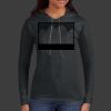 Ladies 100% Ring Spun Cotton Long Sleeve Hooded T Shirt Thumbnail