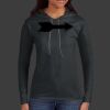 Ladies 100% Ring Spun Cotton Long Sleeve Hooded T Shirt Thumbnail
