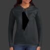 Ladies 100% Ring Spun Cotton Long Sleeve Hooded T Shirt Thumbnail