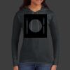 Ladies 100% Ring Spun Cotton Long Sleeve Hooded T Shirt Thumbnail