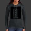 Ladies 100% Ring Spun Cotton Long Sleeve Hooded T Shirt Thumbnail