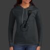 Ladies 100% Ring Spun Cotton Long Sleeve Hooded T Shirt Thumbnail