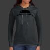 Ladies 100% Ring Spun Cotton Long Sleeve Hooded T Shirt Thumbnail
