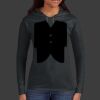 Ladies 100% Ring Spun Cotton Long Sleeve Hooded T Shirt Thumbnail