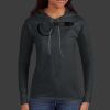 Ladies 100% Ring Spun Cotton Long Sleeve Hooded T Shirt Thumbnail