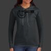 Ladies 100% Ring Spun Cotton Long Sleeve Hooded T Shirt Thumbnail