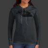 Ladies 100% Ring Spun Cotton Long Sleeve Hooded T Shirt Thumbnail