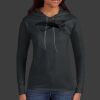 Ladies 100% Ring Spun Cotton Long Sleeve Hooded T Shirt Thumbnail