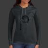 Ladies 100% Ring Spun Cotton Long Sleeve Hooded T Shirt Thumbnail