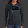 Ladies 100% Ring Spun Cotton Long Sleeve Hooded T Shirt Thumbnail