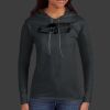 Ladies 100% Ring Spun Cotton Long Sleeve Hooded T Shirt Thumbnail