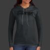 Ladies 100% Ring Spun Cotton Long Sleeve Hooded T Shirt Thumbnail