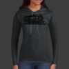 Ladies 100% Ring Spun Cotton Long Sleeve Hooded T Shirt Thumbnail
