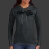 Ladies 100% Ring Spun Cotton Long Sleeve Hooded T Shirt Thumbnail