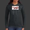 Ladies 100% Ring Spun Cotton Long Sleeve Hooded T Shirt Thumbnail