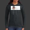 Ladies 100% Ring Spun Cotton Long Sleeve Hooded T Shirt Thumbnail