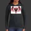 Ladies 100% Ring Spun Cotton Long Sleeve Hooded T Shirt Thumbnail