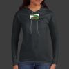 Ladies 100% Ring Spun Cotton Long Sleeve Hooded T Shirt Thumbnail