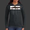 Ladies 100% Ring Spun Cotton Long Sleeve Hooded T Shirt Thumbnail
