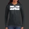 Ladies 100% Ring Spun Cotton Long Sleeve Hooded T Shirt Thumbnail