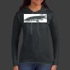 Ladies 100% Ring Spun Cotton Long Sleeve Hooded T Shirt Thumbnail