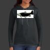 Ladies 100% Ring Spun Cotton Long Sleeve Hooded T Shirt Thumbnail