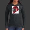 Ladies 100% Ring Spun Cotton Long Sleeve Hooded T Shirt Thumbnail