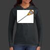 Ladies 100% Ring Spun Cotton Long Sleeve Hooded T Shirt Thumbnail