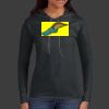 Ladies 100% Ring Spun Cotton Long Sleeve Hooded T Shirt Thumbnail