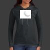 Ladies 100% Ring Spun Cotton Long Sleeve Hooded T Shirt Thumbnail