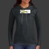 Ladies 100% Ring Spun Cotton Long Sleeve Hooded T Shirt Thumbnail