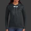 Ladies 100% Ring Spun Cotton Long Sleeve Hooded T Shirt Thumbnail