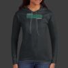 Ladies 100% Ring Spun Cotton Long Sleeve Hooded T Shirt Thumbnail