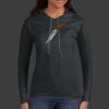 Ladies 100% Ring Spun Cotton Long Sleeve Hooded T Shirt Thumbnail
