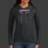 Ladies 100% Ring Spun Cotton Long Sleeve Hooded T Shirt Thumbnail