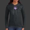 Ladies 100% Ring Spun Cotton Long Sleeve Hooded T Shirt Thumbnail