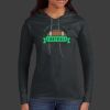 Ladies 100% Ring Spun Cotton Long Sleeve Hooded T Shirt Thumbnail