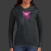 Ladies 100% Ring Spun Cotton Long Sleeve Hooded T Shirt Thumbnail
