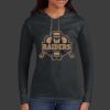 Ladies 100% Ring Spun Cotton Long Sleeve Hooded T Shirt Thumbnail