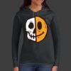 Ladies 100% Ring Spun Cotton Long Sleeve Hooded T Shirt Thumbnail