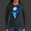 Ladies 100% Ring Spun Cotton Long Sleeve Hooded T Shirt Thumbnail