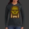 Ladies 100% Ring Spun Cotton Long Sleeve Hooded T Shirt Thumbnail