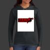 Ladies 100% Ring Spun Cotton Long Sleeve Hooded T Shirt Thumbnail